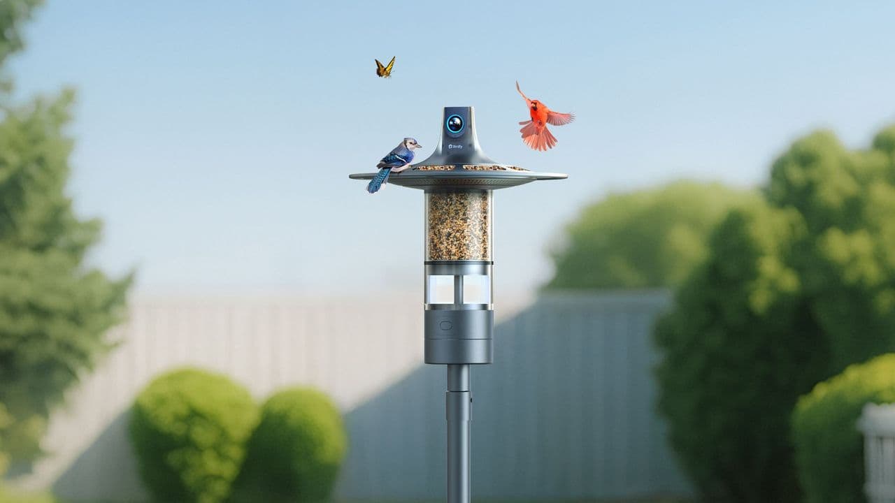 Introducing the Birdfy Feeder Vista: A Revolutionary 360-Degree Bird Feeder Camera