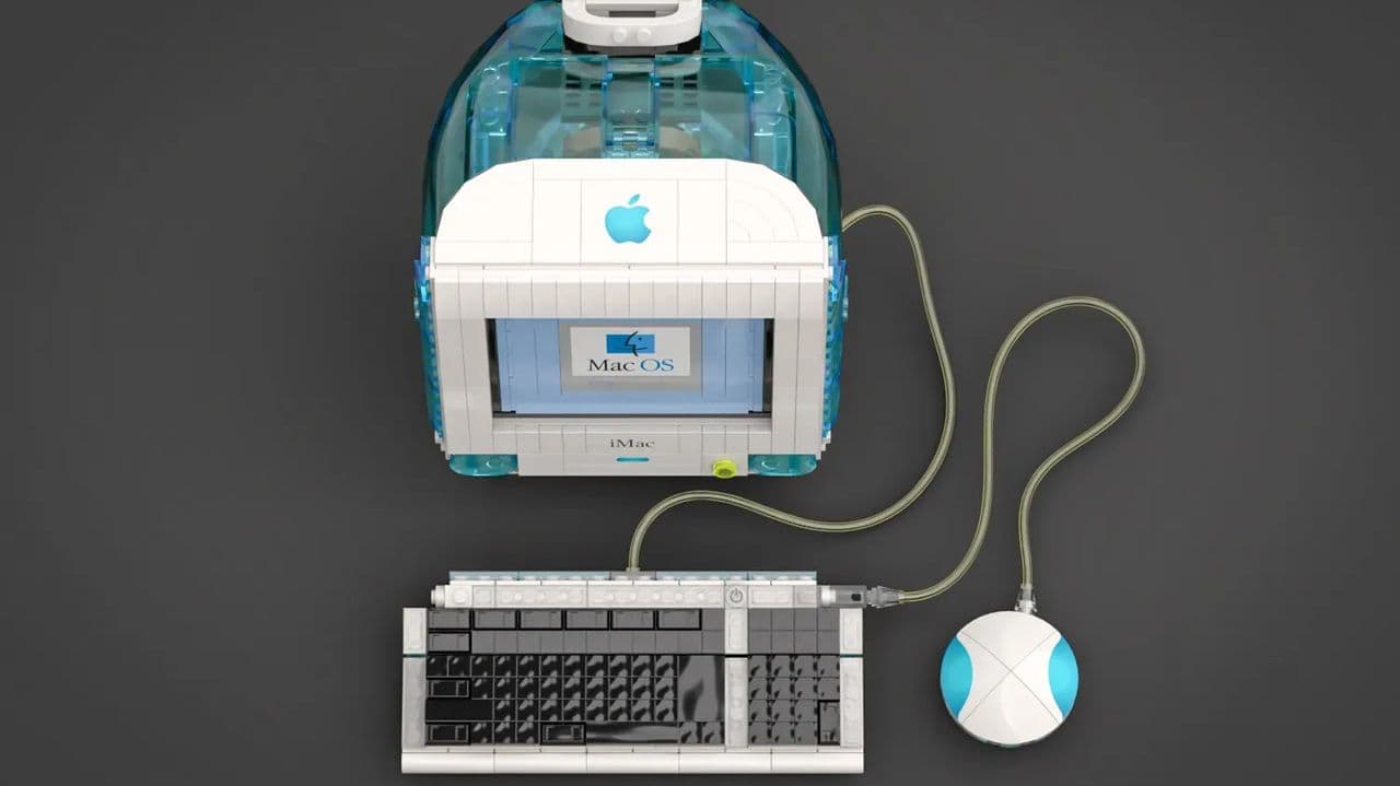 Exciting Lego Concept for the Original iMac G3 Emerges